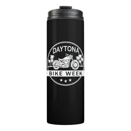 Daytona Bike Week Motorbike Thermal Tumbler