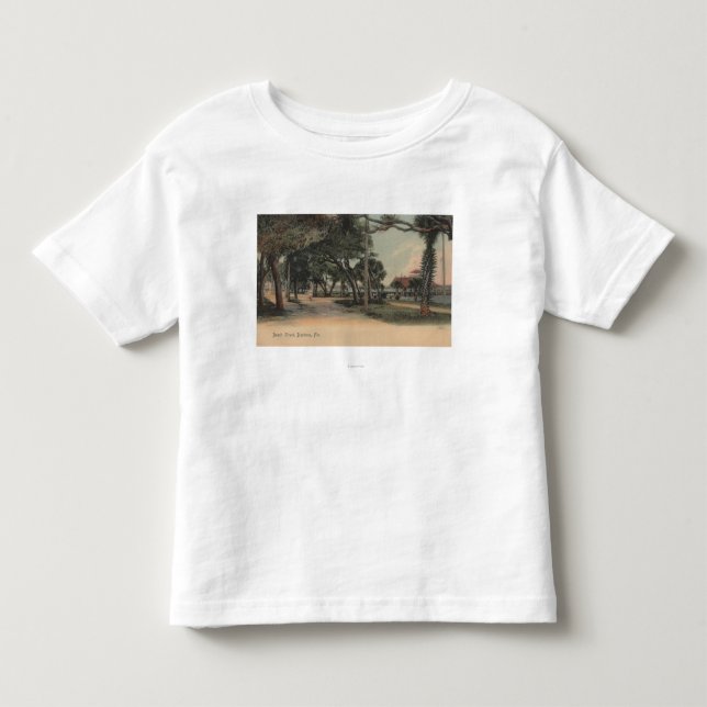 Daytona, Florida - View of Beach Street Toddler T-shirt (Front)