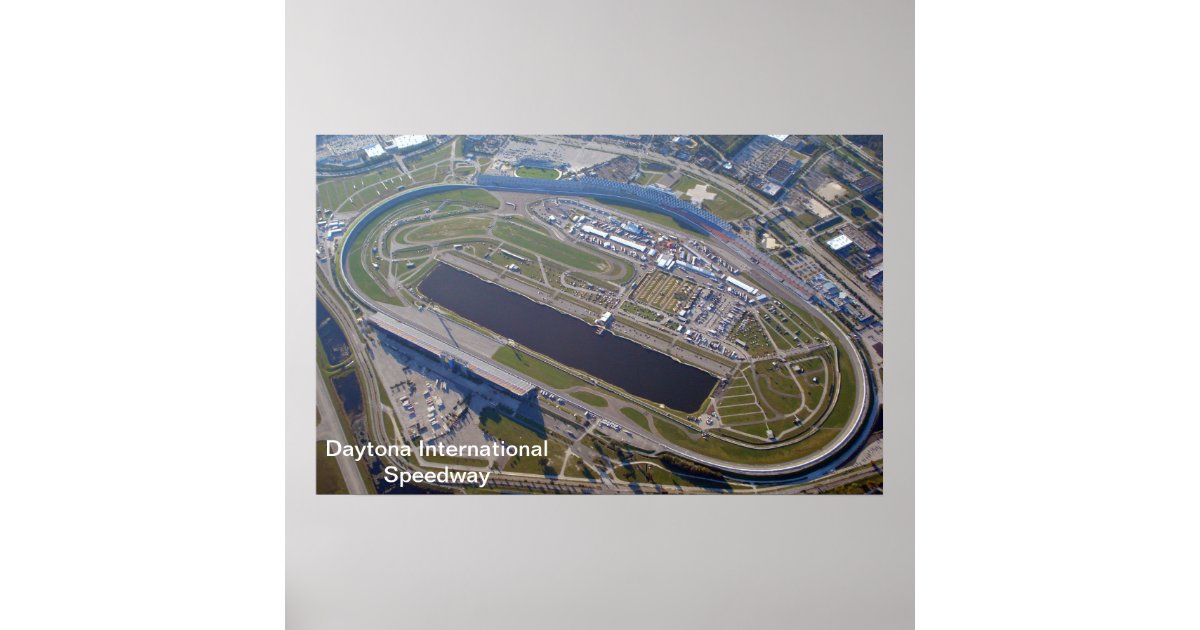 Daytona international speedway poster | Zazzle