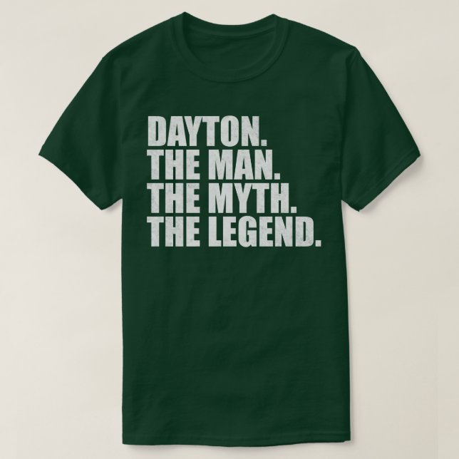 DaytonDayton Name Dayton given name T-Shirt (Design Front)