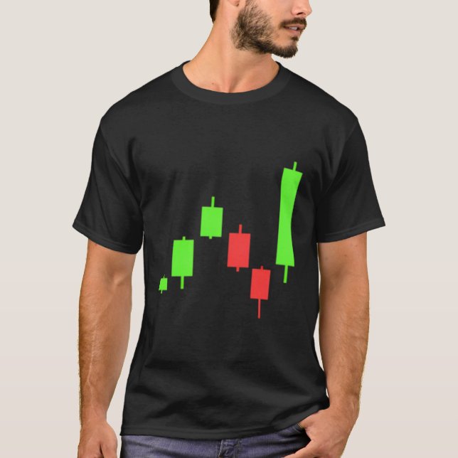 Daytrading Candlestick Fx Forex Pips For Traders T-Shirt (Front)