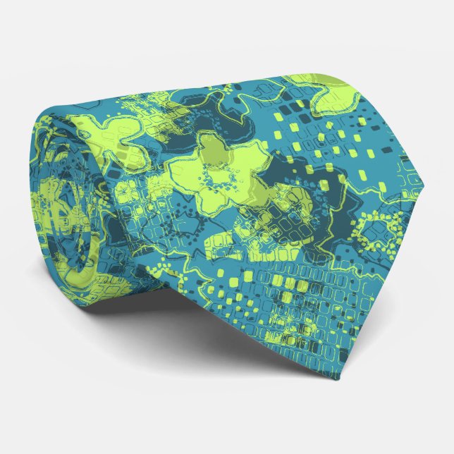 Daytrip Floral Vintage Two-sided Tie (Rolled)