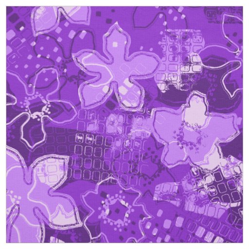 Daytrip Retro Psychedelic Floral Fabric