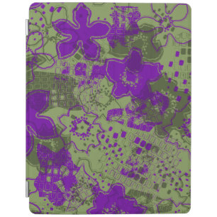 Daytrip Vintage Psychedelic Floral iPad Smart Cover