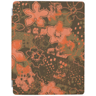 Daytrip Vintage Psychedelic Floral iPad Smart Cover