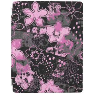 Daytrip Vintage Psychedelic Floral iPad Smart Cover