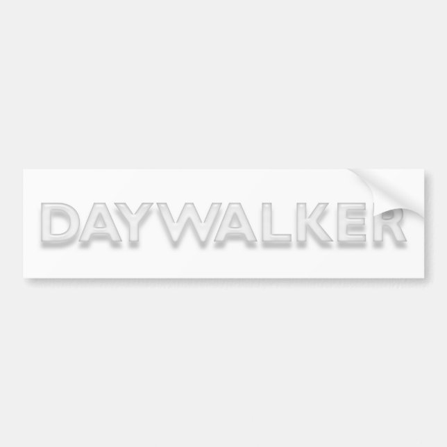 DAYWALKER BUMPER STICKER (Front)
