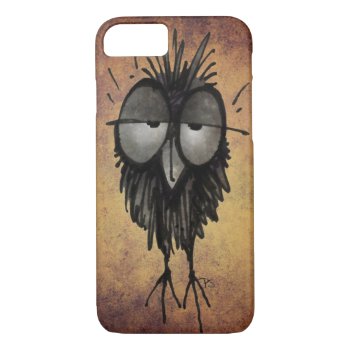 Dazed And Confused Sleepy Owl Lover Iphone 8/7 Case by StrangeStore at Zazzle