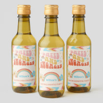 Dazed And Engaged Bachelorette Party Favor Wine Label