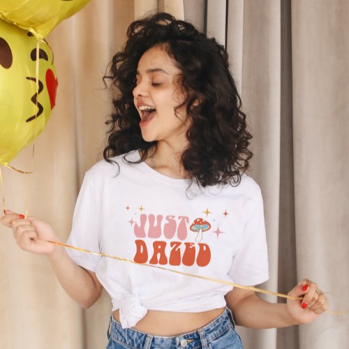 Dazed and Engaged Retro 70s Bachelorette Party T_Shirt