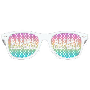 Dazed and Engaged Retro Typography Design Retro Sunglasses