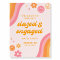 Dazed & Engaged Pink & Orange