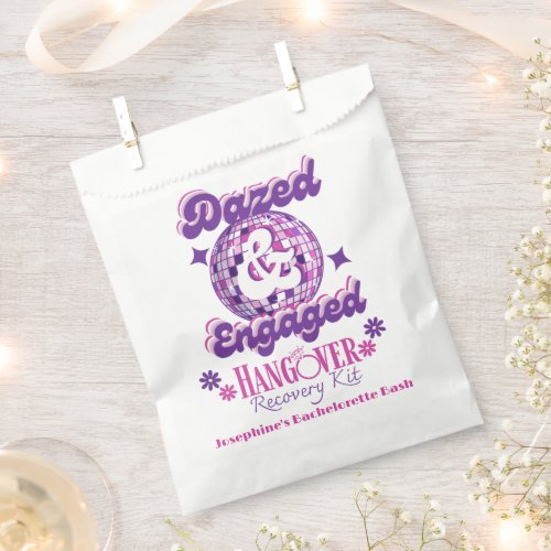 Dazed  Engaged Retro Disco Hangover Kit Favor Bag