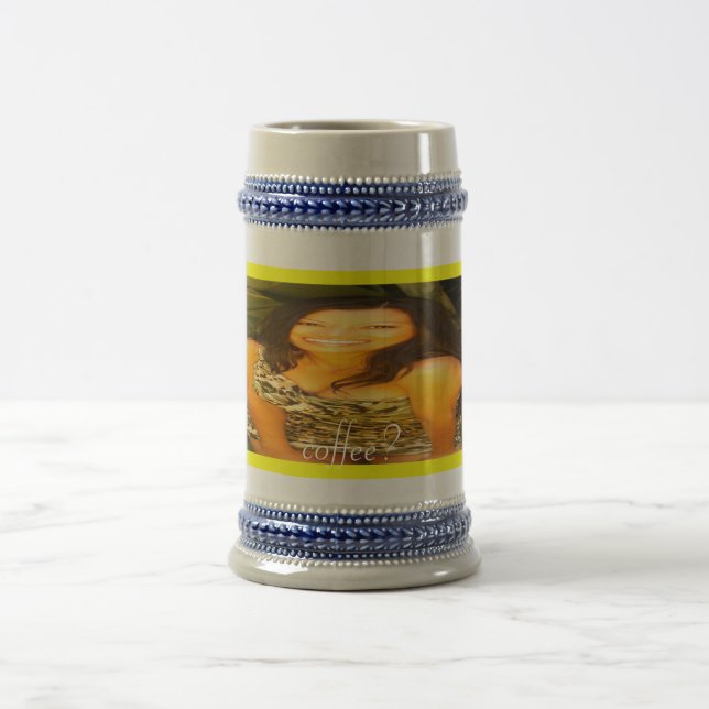 Dazzle Beer Stein (Center)