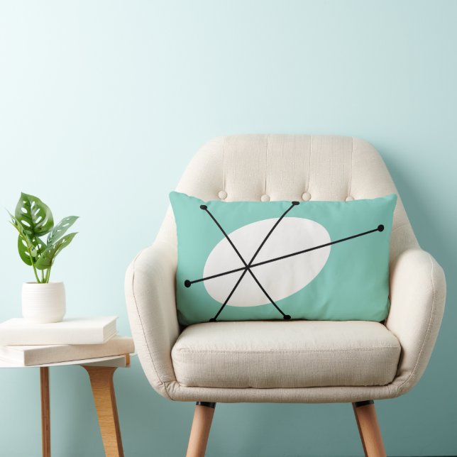 Dazzle Blue single multi lumbar Pillow (Chair)