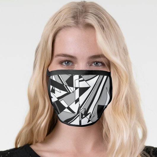 dazzle camo face mask (Worn Her)
