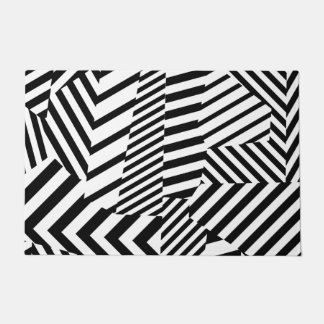 Dazzle Camouflage Doormat