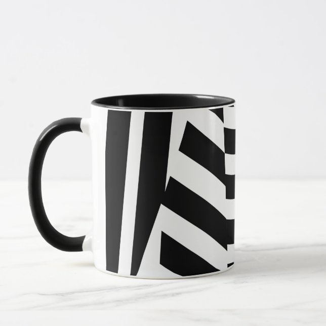 Dazzle Camouflage Mug (Left)