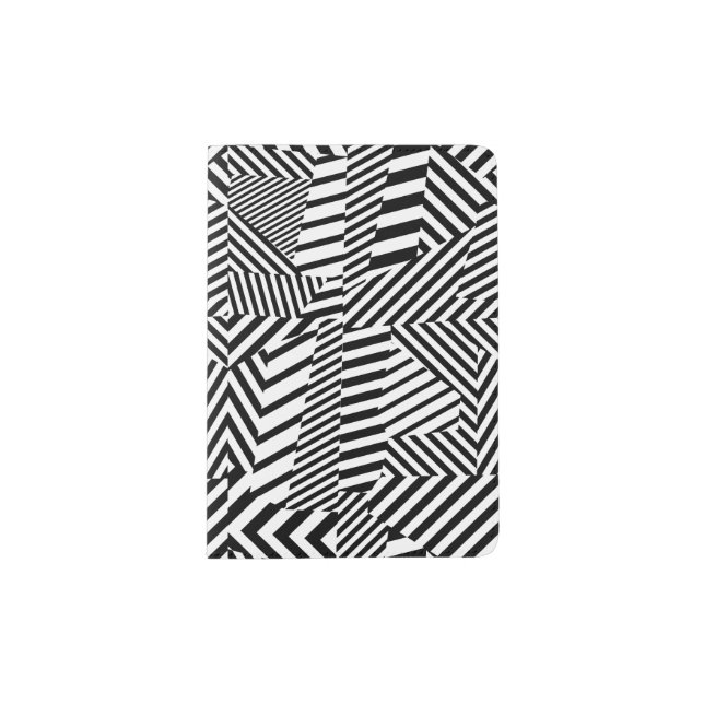 Dazzle Camouflage Passport Holder (Front)