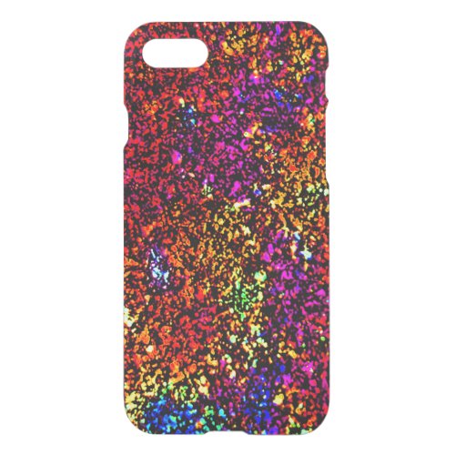 Dazzle Daze Multicolored Sparkle Fabulous Fun iPhone SE87 Case