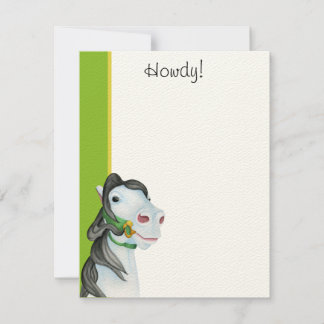 Dazzle Howdy Flat Note Cards