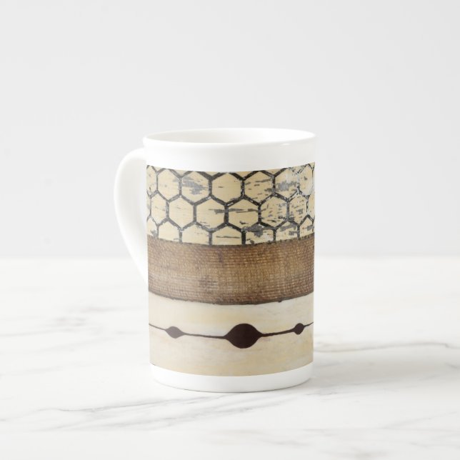 Dazzle II Bone China Mug (Front Left)
