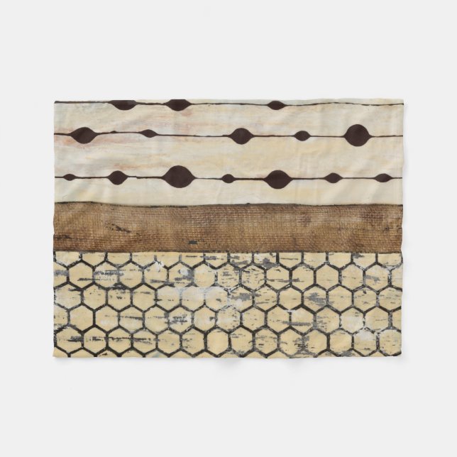 Dazzle II Fleece Blanket (Front (Horizontal))