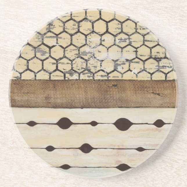 Dazzle II Sandstone Coaster (Front)