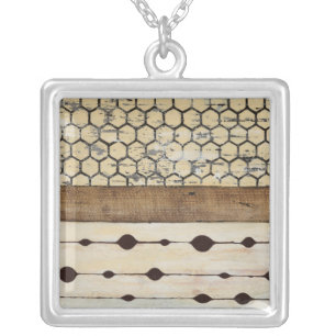 Dazzle II Silver Plated Necklace