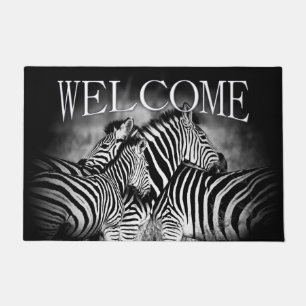 Dazzle of Zebra Doormat
