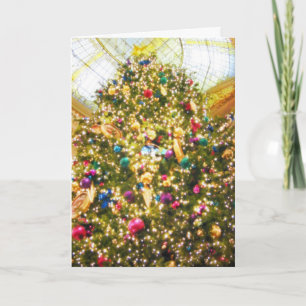 Dazzle Tree Christmas card
