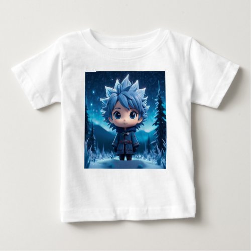 Dazzle with Animated Elegance _ Wearable Art for  Baby T_Shirt