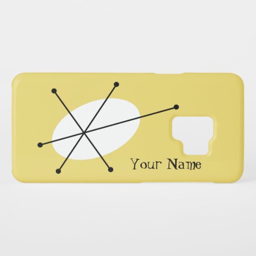 Dazzle Yellow Your Name Samsung Galaxy case