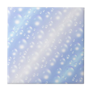 Dazzling Blue Bubble Ceramic Tile