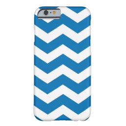 Dazzling Blue Chevron Case Savvy iPhone 6 Case