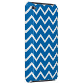 Dazzling Blue Chevron iPod Touch G4 Case (Back/Right)