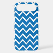 Dazzling Blue Chevron iPod Touch G4 Case (Back)