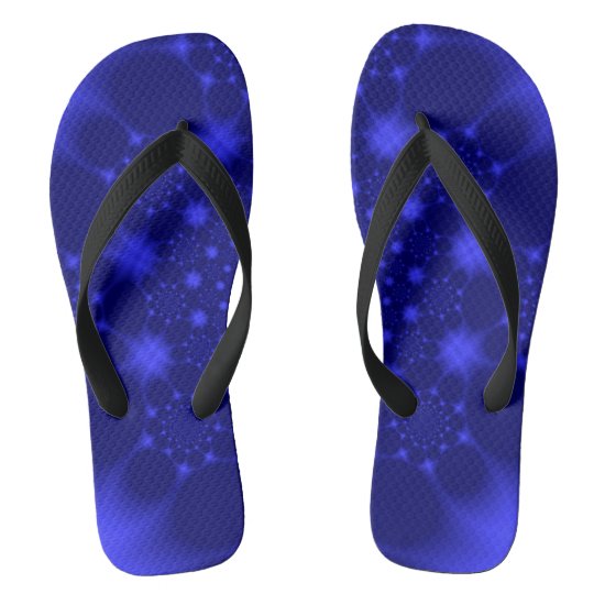 Dazzling Blue Flip Flops