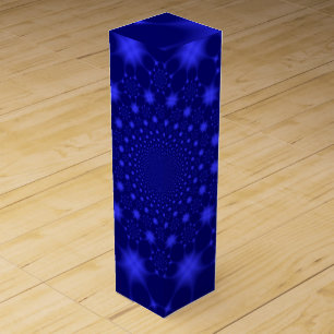 Dazzling Blue Wine Box