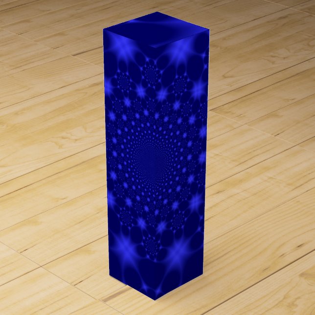 Dazzling Blue Wine Box (Front)