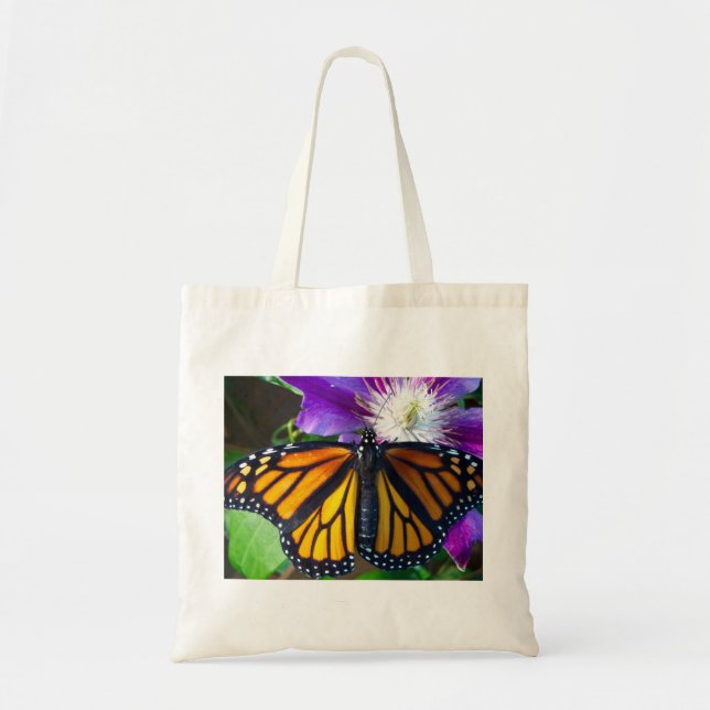 Dazzling Butterfly Tote Bag (Front)