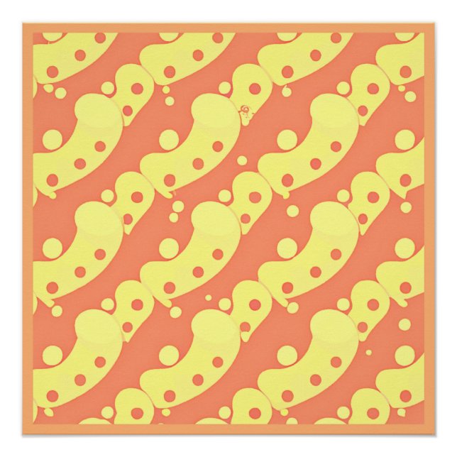 Dazzling Colorful Abstraction Pattern Poster (Front)