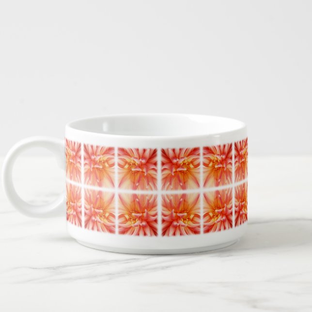 Dazzling Dahlia Flower Bowl (Right)