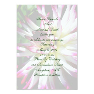 Dahlia Wedding Invitations 8