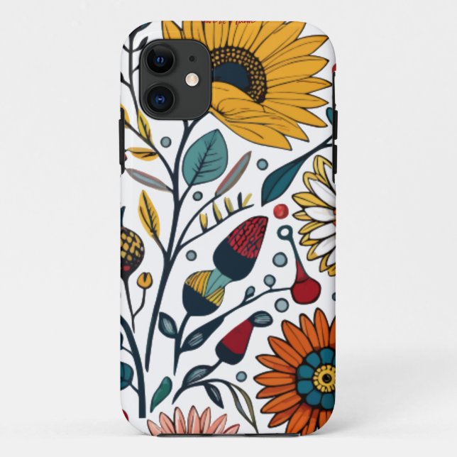 Dazzling Daisy Delight: A Floral Fashion Favorite Case-Mate iPhone Case (Back)