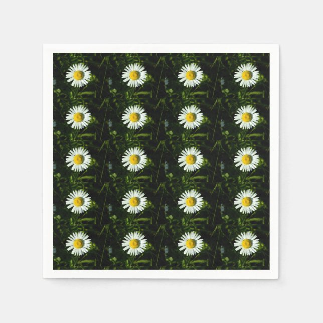 Dazzling Daisy Paper Napkin (Front)