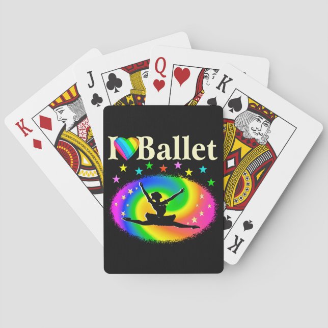 DAZZLING DANCING QUEEN POKER CARDS (Back)