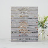 Dazzling Decorated Diamond Chain Artwork Jewelry  (Standing Front)