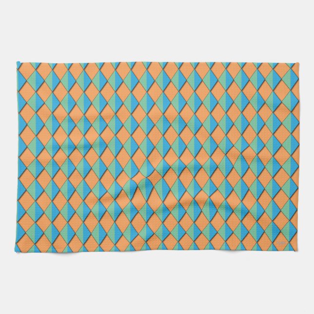 Dazzling Diamonds Kitchen Towel (Horizontal)