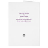 Dazzling Doodle Cards (Back)